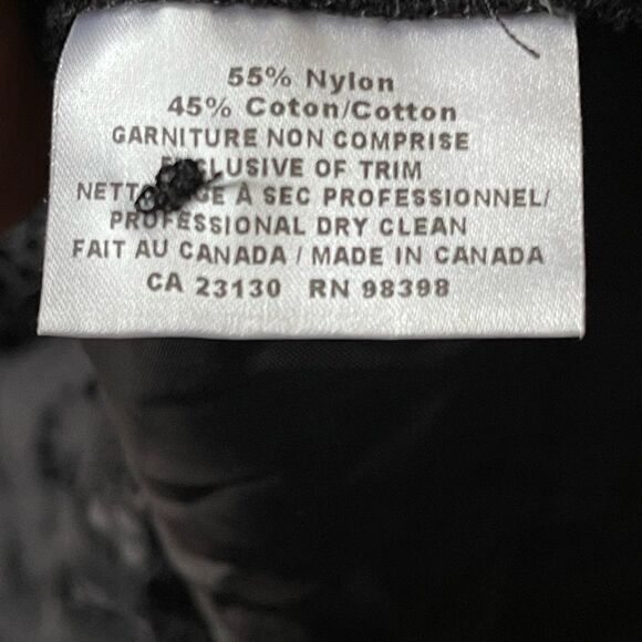 JUDITH & Charles black Long sleeve sheath dress size 6 - Picture 7 of 12